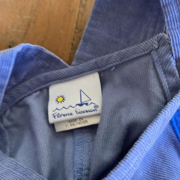 Florence Eiseman blue corduroy dog overalls - Picture 5 of 6